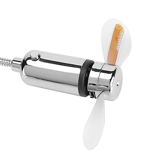 EMUKOEP Mini Ventilador RGB USB con Pantalla de Mensaje Programable LED Flexible para PC Notebook Laptop