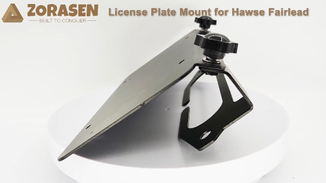 Amazon.com: ZORASEN Universal Front License Plate Frame for 10