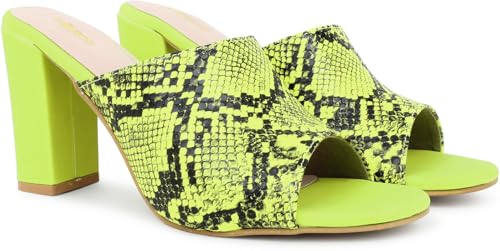 Image of Action Patent Leather Sandals| Pattern| Transparent Block Heel| Ankle Strap Black