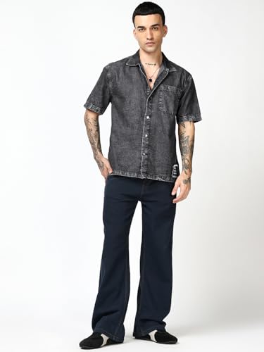 Chemise délavée ample en coton pour éviter la chaleur - 5