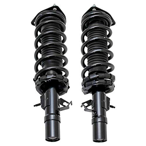 Image of TRQ Front Loaded Complete Strut Shock Spring Assembly Pair Set 2pc for G35X