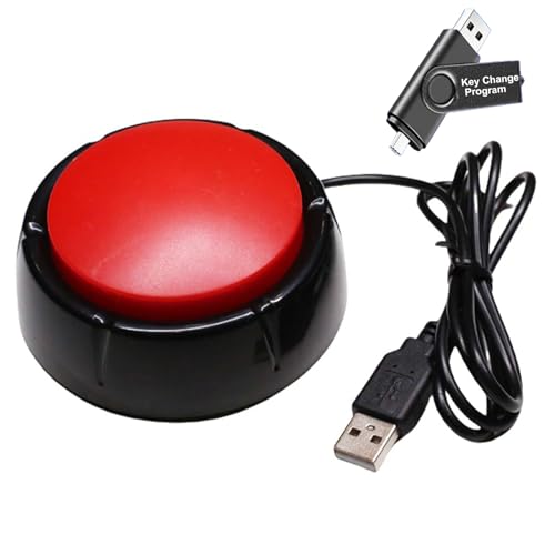 Yoqanr Enter Button Macro PC Switch Control Keyboard,Relieve Stress & Release Emotions Button,Equipped 39.4