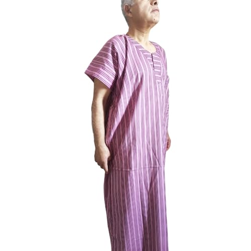 Chilaba de hombre para verano en algodon fresco talla unica 3