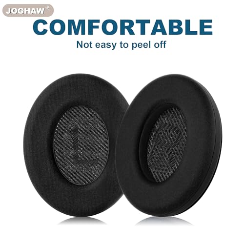 Image of Full Cooling Gel Replacement Earpads for Bose QuietComfort QC35 Headphones Ear Pads Cushions with Breathable Ice Silk Fabric, High-Density Noise Cancelling Foam - Black