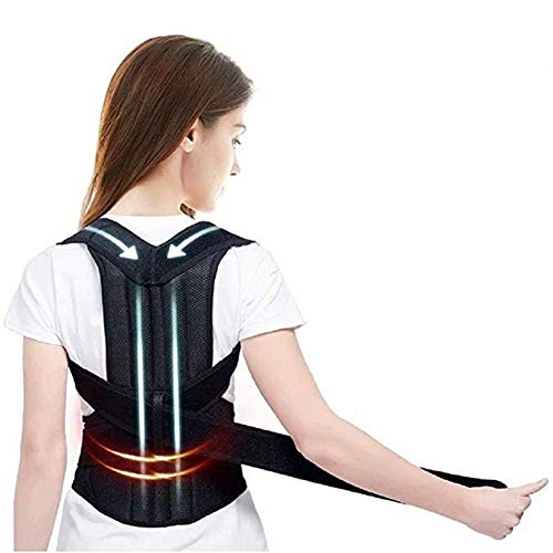 Correcteur de posture ajustable pour le soutien du dos et de la clavicule - 2