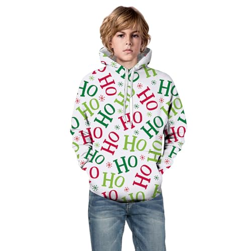 Tenues de Noël enfants et sweat-shirt imprimé 3D à offrir en cadeau