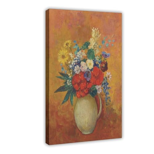 Odilon Redon impression sur toile salon - Décoration murale bureau Rockefeller 30x45