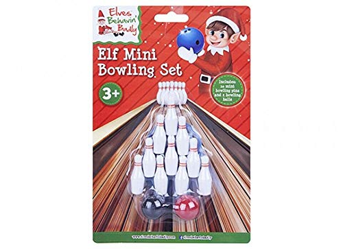 Be-Creative Christmas Decoration Accessories Props Put On The Shelf Ideas Kit (Elf Bowling)