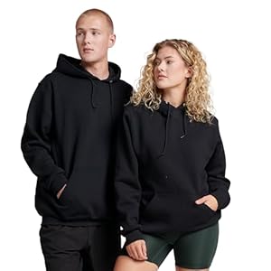 Russell Athletic Men’s Dri-Power Fleece Hoodies, Moisture Wicking, Cotton Blend, Relaxed Fit, Sizes S-4x