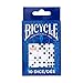 Bicycle Dice Set, Six Sided D6 Dice, Standard Game Classic White and Black Die, 10 Count, 16 mm