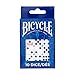 Bicycle Dice Set, Six Sided Dice, D6 Dice, Playing Dice, Standard Game Dice, 10 Count, White, 16 mm