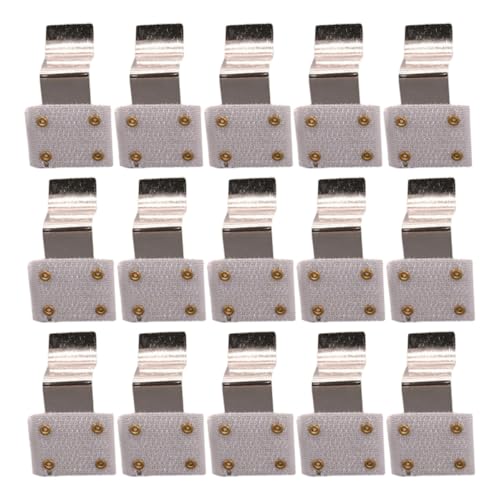 Mipcase Pinzas Metálicas para Manteles de Exterior, Clips de Fijación para Faldones de Mesa 3 Cm, Juego de 20 Unidades para Picnic, Comedor y Eventos, Abrazaderas Resistentes y Duraderas
