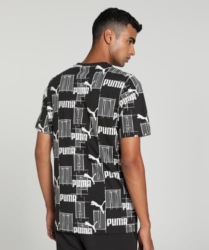 Image of Puma Men's Polyester Regular Fit T-Shirt