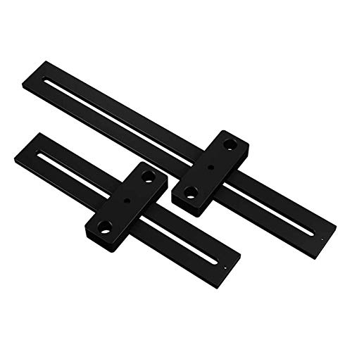 Règle de scribe de ligne métrique en alliage d'aluminium 180 / 280Mm Règle de mesure pour le travail du bois, marquage en T - 180Mm