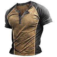 Generico Lo Sconto Lampo di Oggi Camicie Lino Uomo Manica Lunga Canotte Palestra Bodybuilding Cotone Maglia da Lavoro Corta T Shirt Slim Fit Maglietta