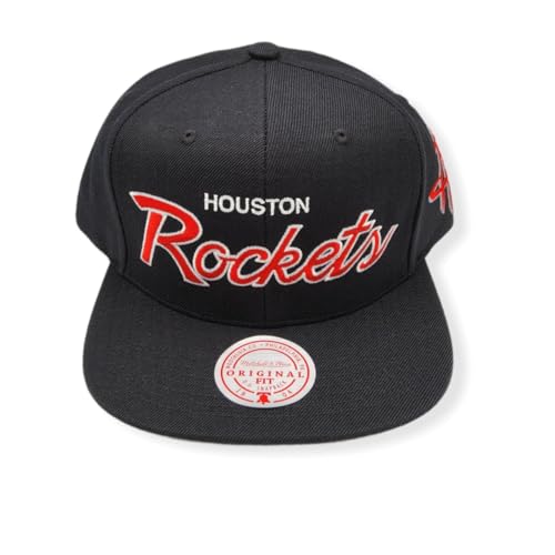 Gorra Snapback Negra Hardwood Classics Houston Rockets miniatura 1