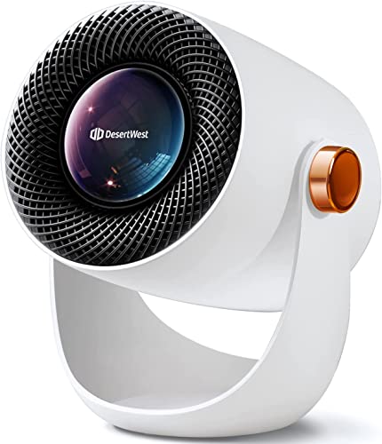 『2025節電型』DesertWest セラミックヒーター 小型 暖房器具 2秒速暖 静音 ファンヒーター 電気ストーブ 大風量 800W 3段階風量 過熱保護 転倒自動オフ 足元/寝室/トイレ/洗面所/脱衣所/オフィスに適用 PSE認証