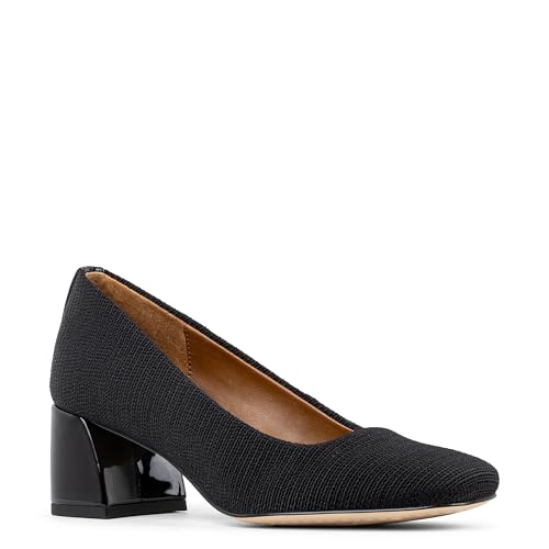 Image of Donald Pliner Women's Aquarius 2 inch Block Heels, Square Closed Toe Chunky Heels for All Day Wear