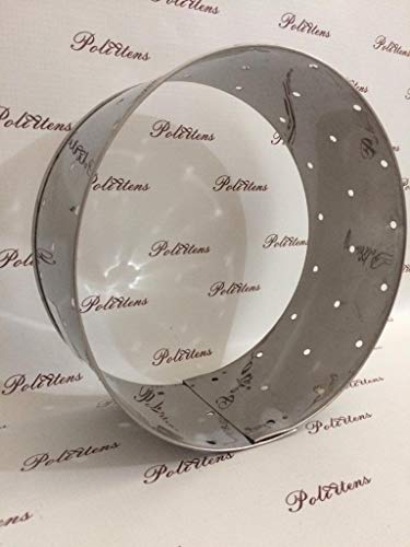 Forma Redonda Inox Para Queijo Branco Minas 1,5 Kg Malta