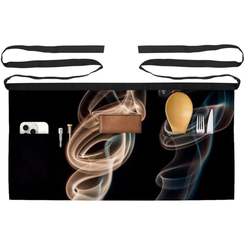 Tablier court de cuisine lot de 3 pour éviter les taches et garder ses outils à portée de main