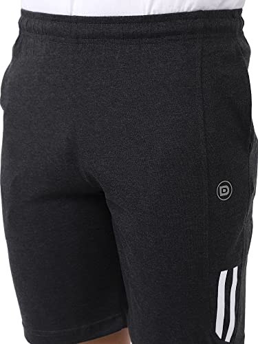 Image of DYCA by Bodycare Men's Cotton Shorts, Casual Regular Fit, Comfortable Shorts with Side Pockets for Men
