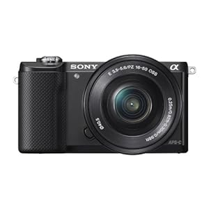 Sony Alpha a5000 Mirrorless Digital Camera with 16-50mm OSS Lens (Black)