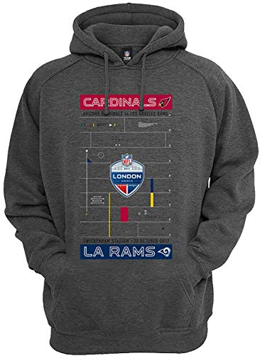 NFL Arizona Cardinals vs Los Rams London Games 2017 Sudadera (L)