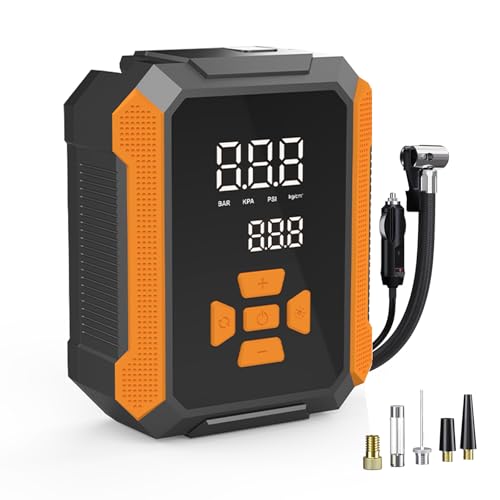 T&Jero 150PSI Wheel and Tire Inflator Portable Air Compressor, 12...