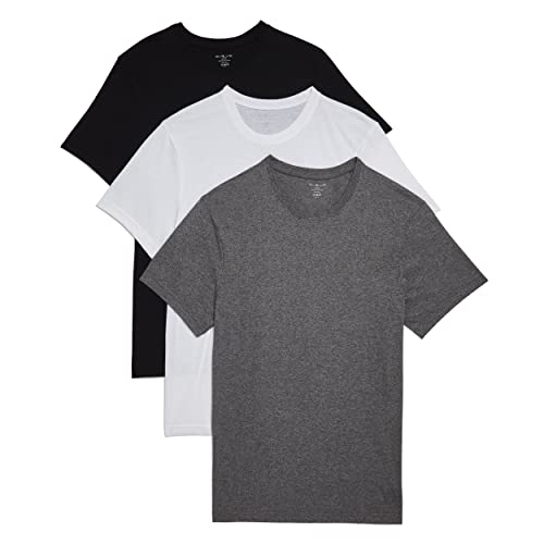 Evolve Mens Performance Cotton 3 Pack Crew Neck T-Shirt