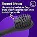 BURST Genuine Replacement Heads for Original Sonic Electric Toothbrush (Black/3 Pack) | Ultra Soft Bristles for a Deep Clean | Stain & Plaque Removal