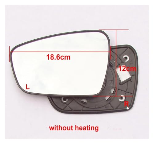 Miroir en verre rétroviseur gauche pour Kia K3 ajustement premium - 3