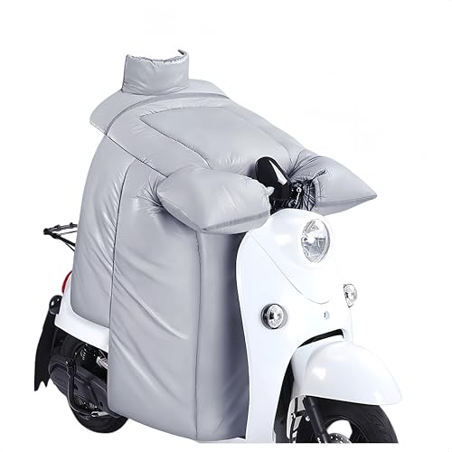 バイク 防寒 対策バイク防寒バイク ひざ掛け 防寒バイク 足 防寒自転車 ハンドルカバー 防水防寒保温 スクーター レッグカバー 前掛け 原付 スクーター ひざ掛け 膝当て プロテクター 防寒 防風 防水 エプロン 風除けエプロン 暖 シートカバー レッグカバー 裏起毛 足元防寒 撥水 バイク防寒具 取り付け簡単 汎用 (グレー)のサムネイル