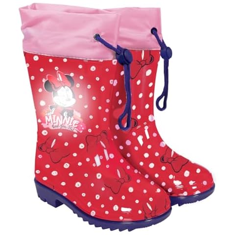 Bottes de Pluie Minnie Rouge Perletti Cover