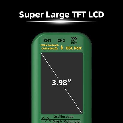 Oscilloscope Portable BSIDE O7 Idéal pour le Dépannage Électronique et Réparations sur Laboratoire