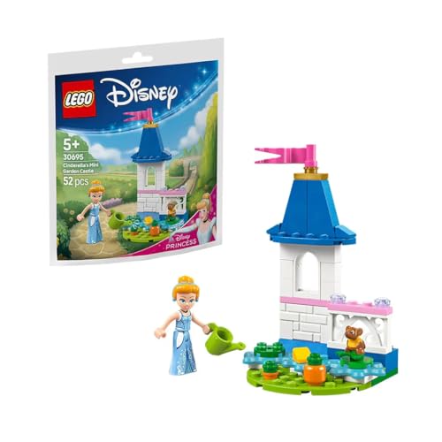LEGO Disney Le château de Cendrillon miniature avec un jardin Polybag 30695 - vue 2