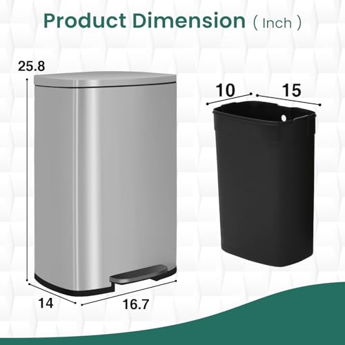 Automatic Stainless Steel Trash Can
