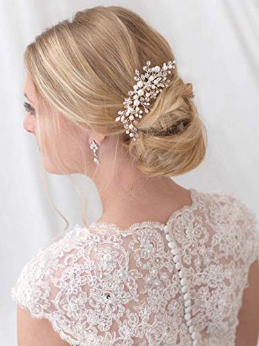 Simsly - Pettine per capelli da sposa, accessorio
