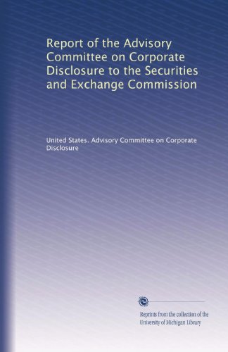 Relazione del Comitato consultivo per l'informativa societaria alla Securities and Exchange Commission: Volume 2