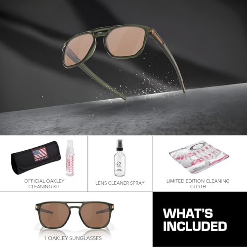 Oakley OO9436 LATCH BETA PRIZM Lens, Non-Polarized Square Shape Sunglasses with Official Eyewear Kit Bundle3