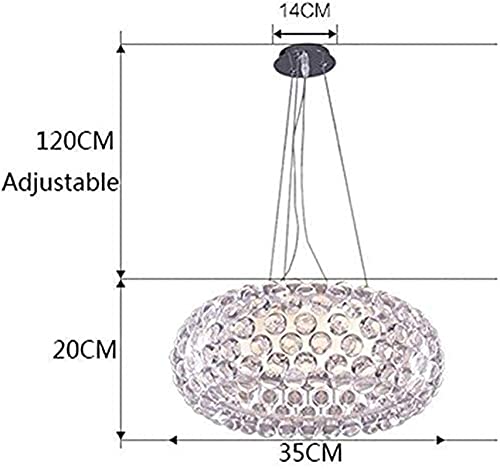 BHJH7 Lampada a Sospensione New Modern Living Room...