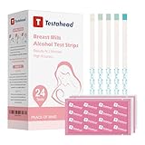 T TESTAHEAD Breast Milk Test Strips, Quick & Accurate Test Strips for Breastmilk at Home, Results in 2 Minutes, 24 Pack