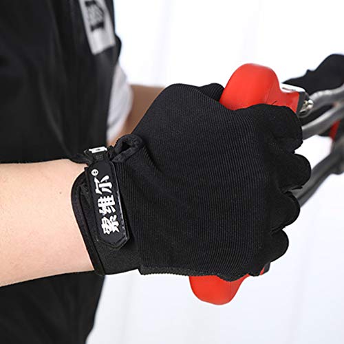 BESPORTBLE Luvas de Treino de Meio Dedo, Luvas de Exercícios para Levantamento de Peso, Ciclismo, Tr