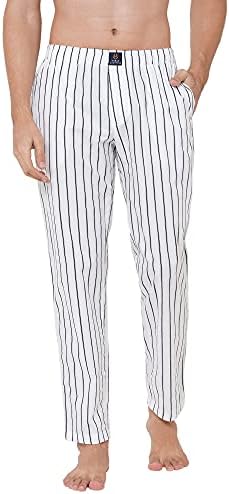 Urban Scottish 100% Cotton Comfortable Men's Lounge Pants Leisure-Wear with an Elastic Waist-Band and Regular Fit -Machine Washable Stay at Home Pyjama - Expert Featuring A Plush to The Touch Feel