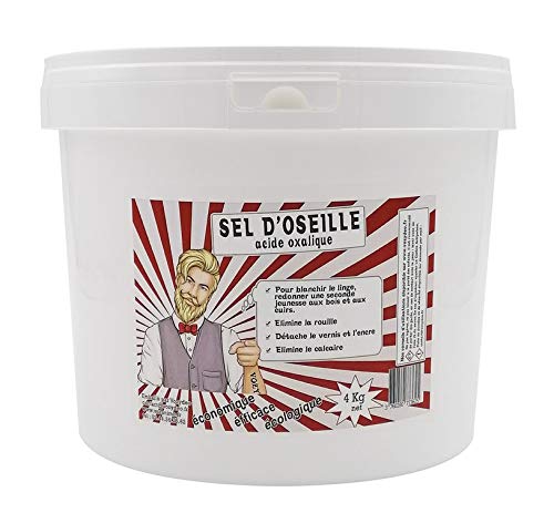 Sel d'Oseille/Acide Oxalique 4Kg - Guide d'utilisation offert