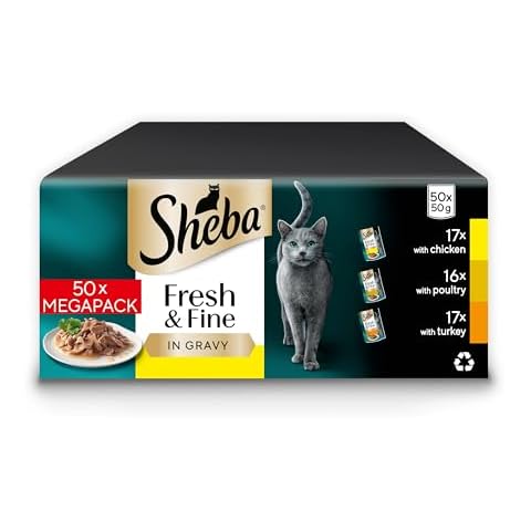 Sheba Cat Pouches with Poultry in Gravy Cover