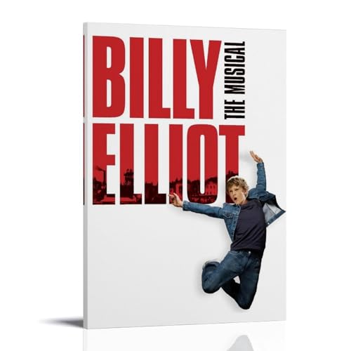 LZHCSCDY Billy Elliot - Póster decorativo de la serie de televisión de películas clásicas, 60 x 90 cm, estilo marco
