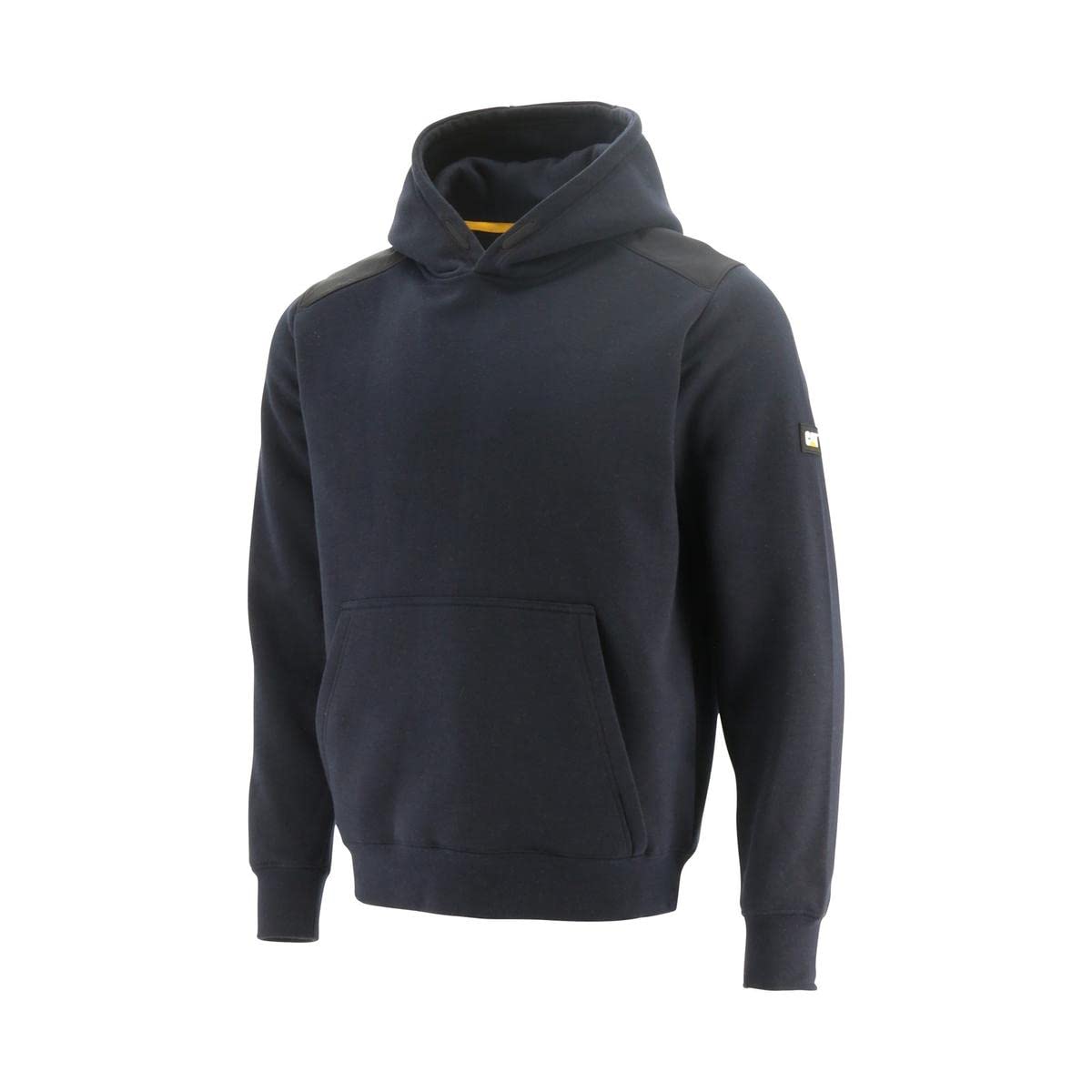 CAT Caterpillar Mens Essentials Hooded Sweatshirt (XL) (Navy)