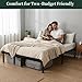 Full Size Bed Frame, 14 Inch Metal Platform Bed Frames with Heavy Duty Steel Slat Support, No Box Spring Needed, Easy Assembly, Under Bed Storage