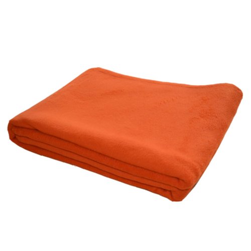 Richter Decke aus 100% Bio-Baumwolle 150x200 cm, orange