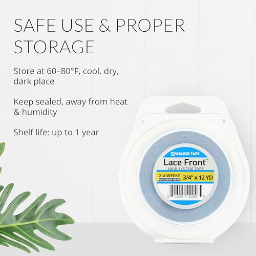 Walker Tape Lace Front Support Role 1.9cm x 12 yds